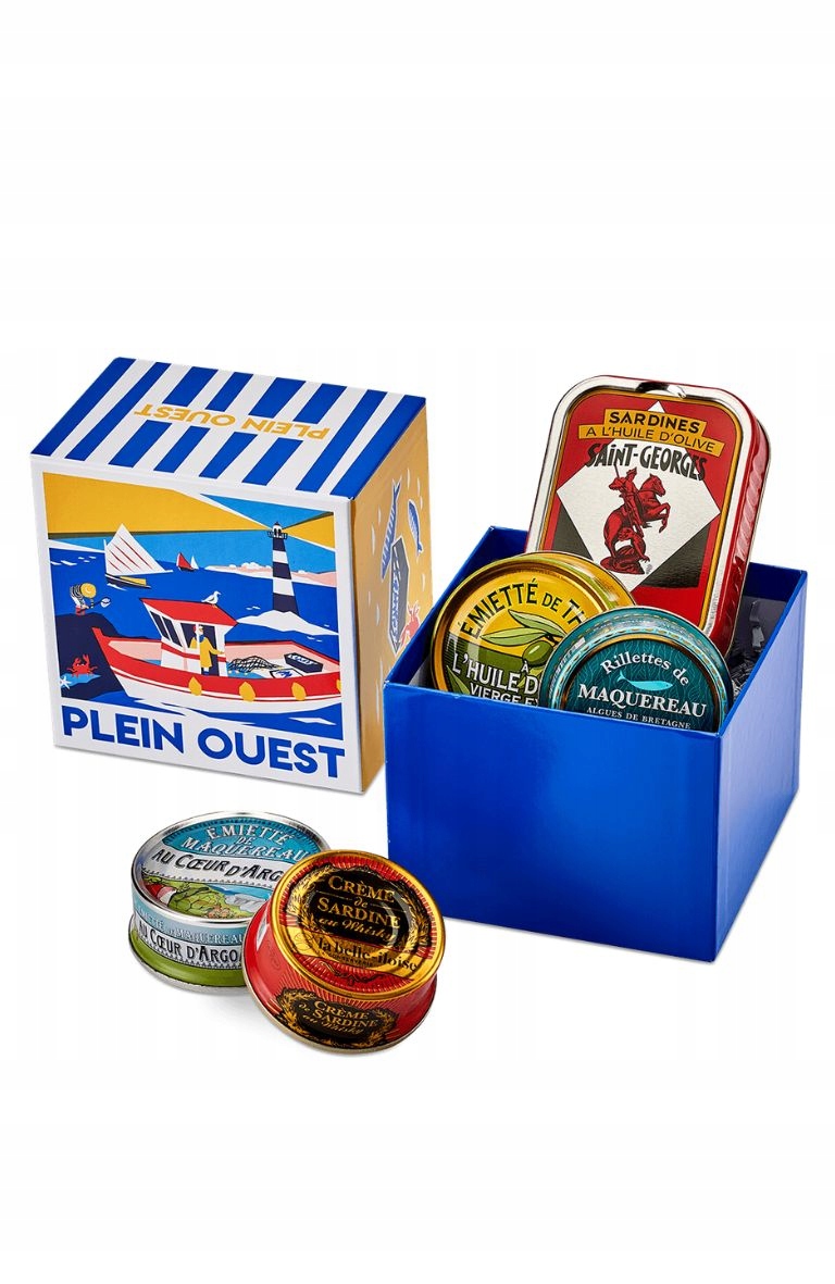 Zestaw 5 x mix (sardynki, tuńczyk, makrela, paszteciki) La Belle-Iloise