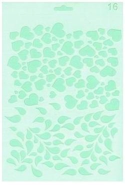 SZABLON SILHOUETTE SERCA, FANDY