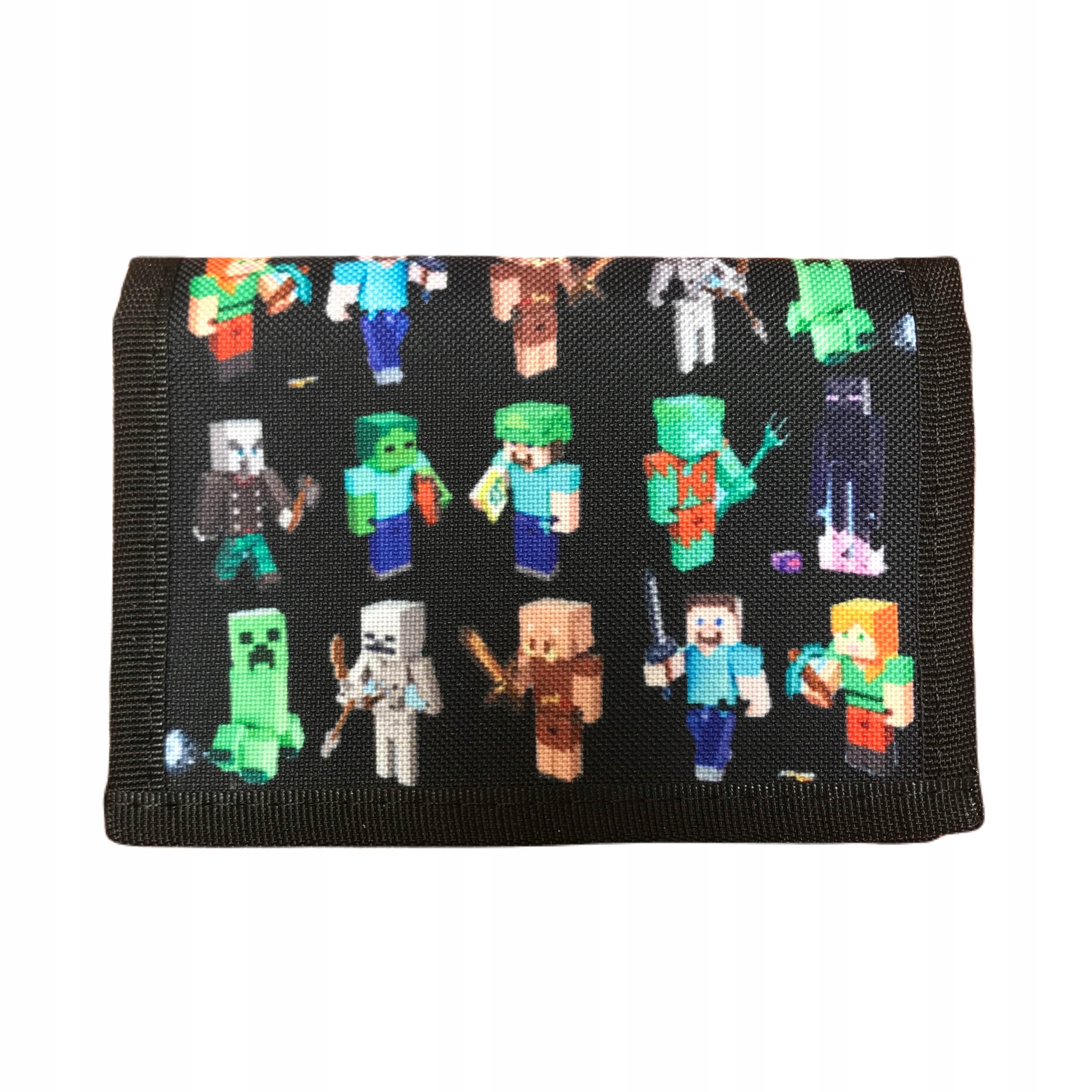 

portfel Minecraft portfelik rozkładany wzór Piks