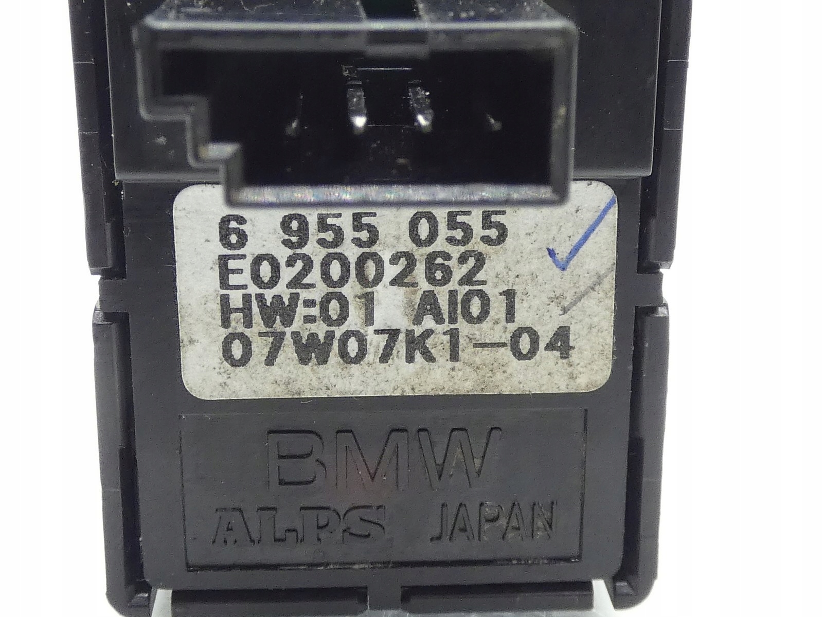 button switch windows right front of the passenger BMW Z4 E85 E86 6955055