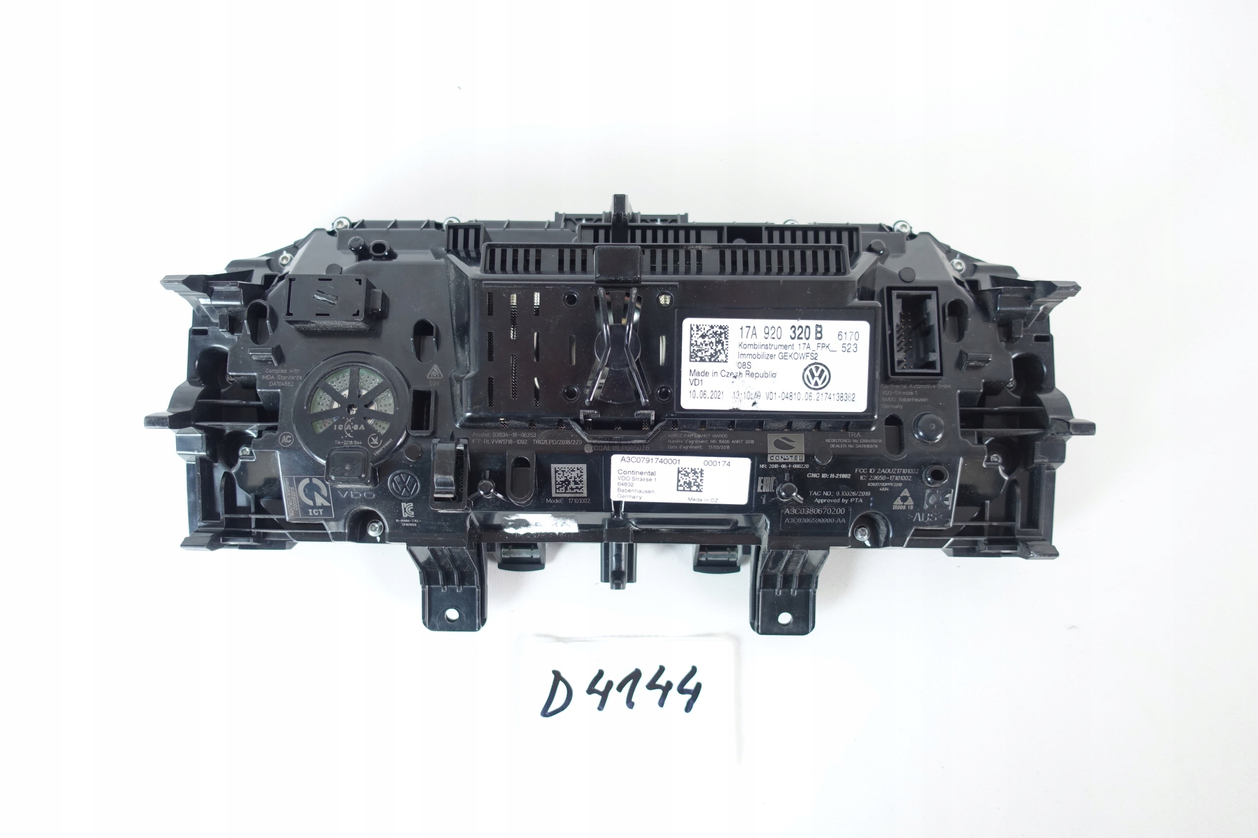dials VIRTUAL dials LCD VW T-ROC JETTA 17A