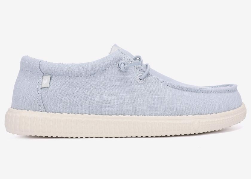 Walk In Pitas Polobotky Wallabi WP150 Linen Azul Claro 40 Lněné