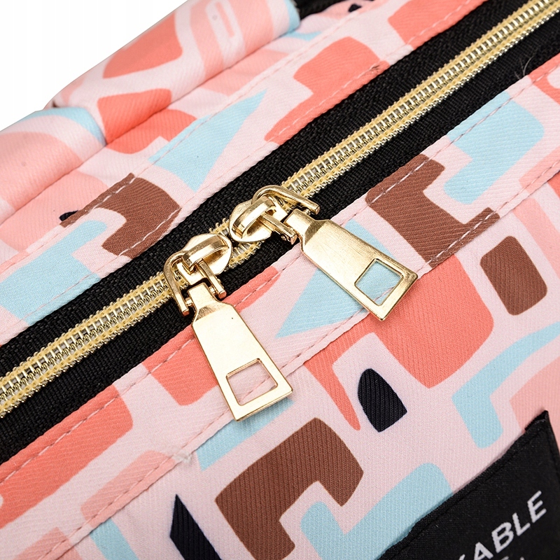 TORBA DO WÓZKA PLECAK ORGANIZER DLA MAMY TATY 3w1 Wzór dominujący bez wzoru