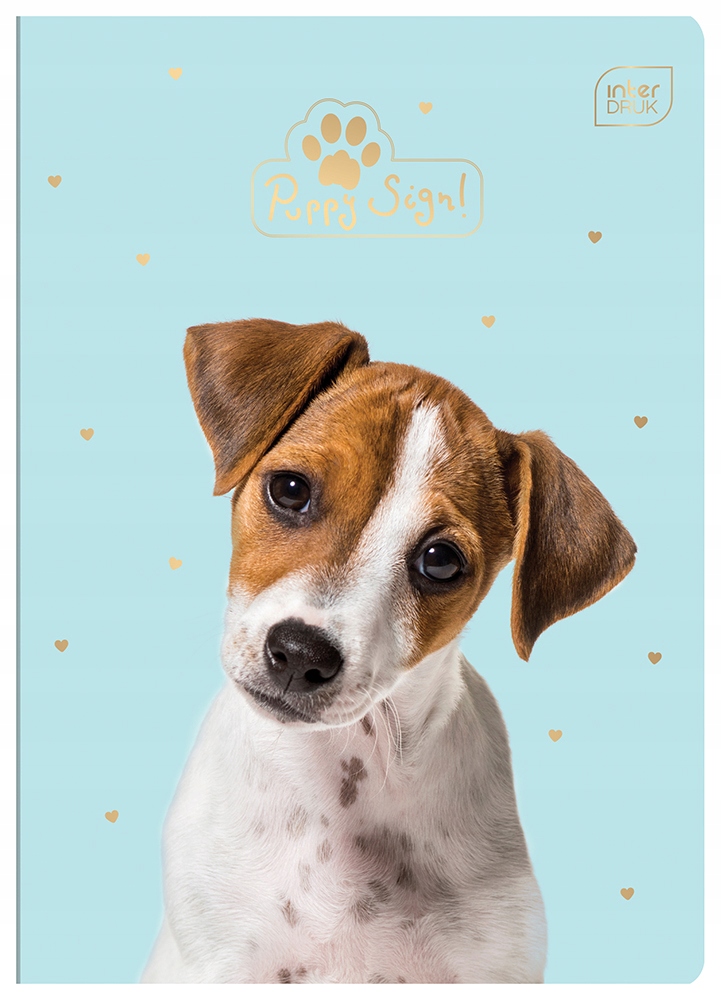 

Zeszyt A5 16 Kratka Puppy Sign Interdruk