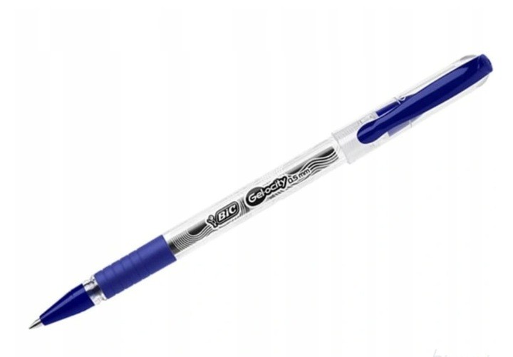 

Długopis żelowy niebieski 0,5mm Bic Gelocity