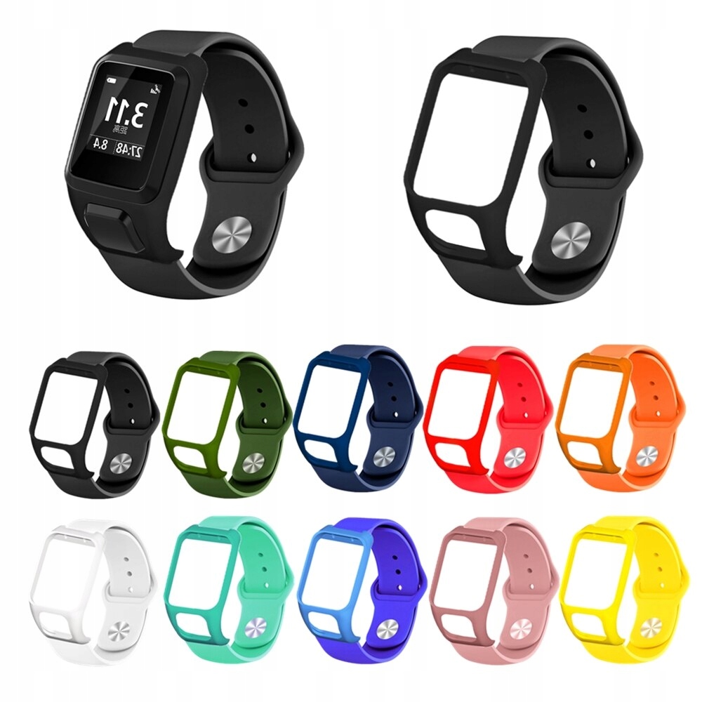 PASEK SILIKON DO ZEGARKA TOMTOM RUNNER SPARK 2 3 Kod producenta 000