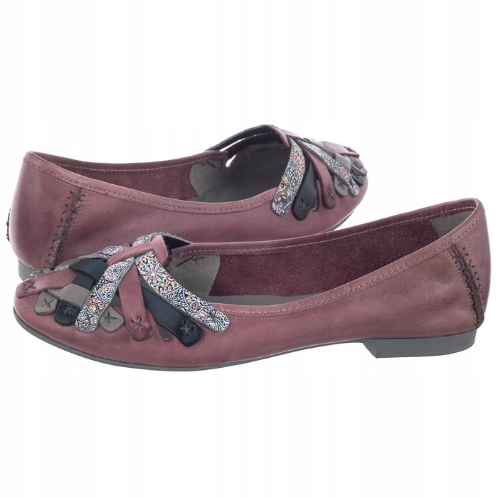 

Buty Damskie Baleriny Maciejka Fioletowe 01358-15