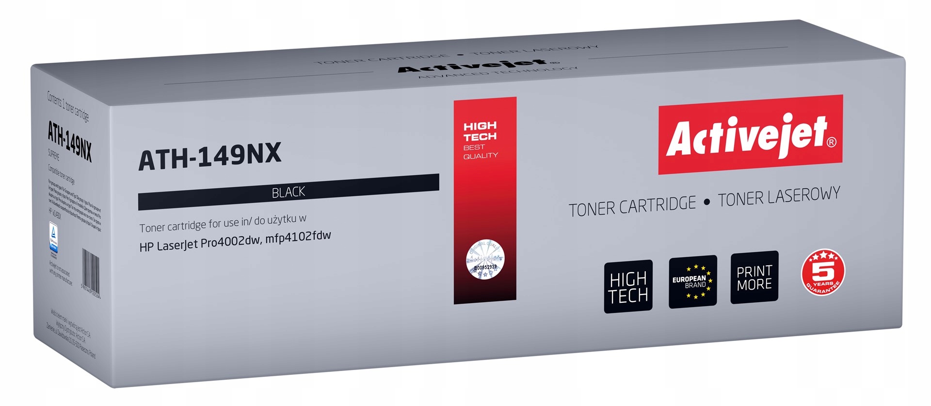 Toner Activejet ATH-149NX zamiennik Hp 149X, 9500 stron, czarny