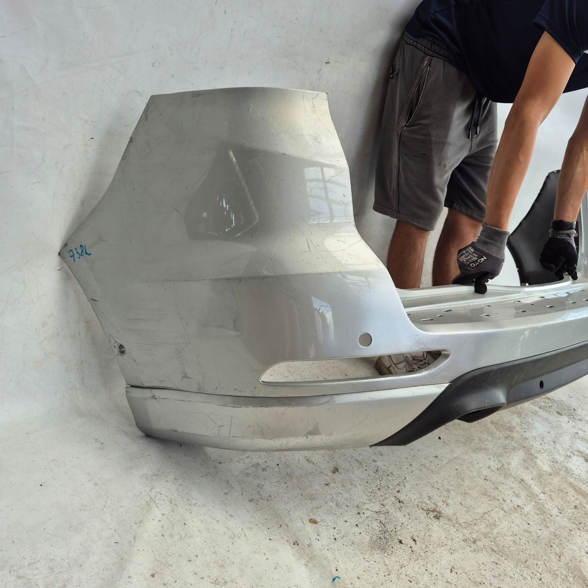 FORD S-MAX II 2 MK2 14-23 bumper rear part rear 6XPDC