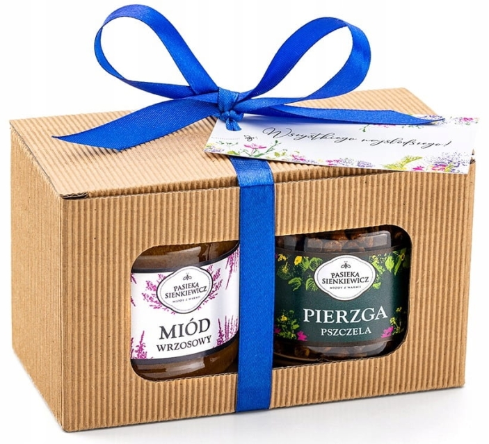 Zestaw Miód Wrzosowy I Pierzga