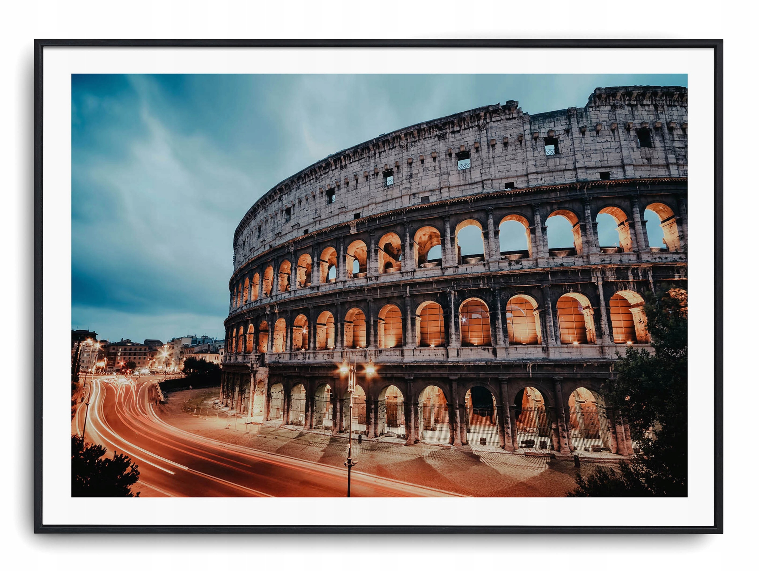 

Plakat r B2 70x50 cm Koloseum Rzym Włochy Italia