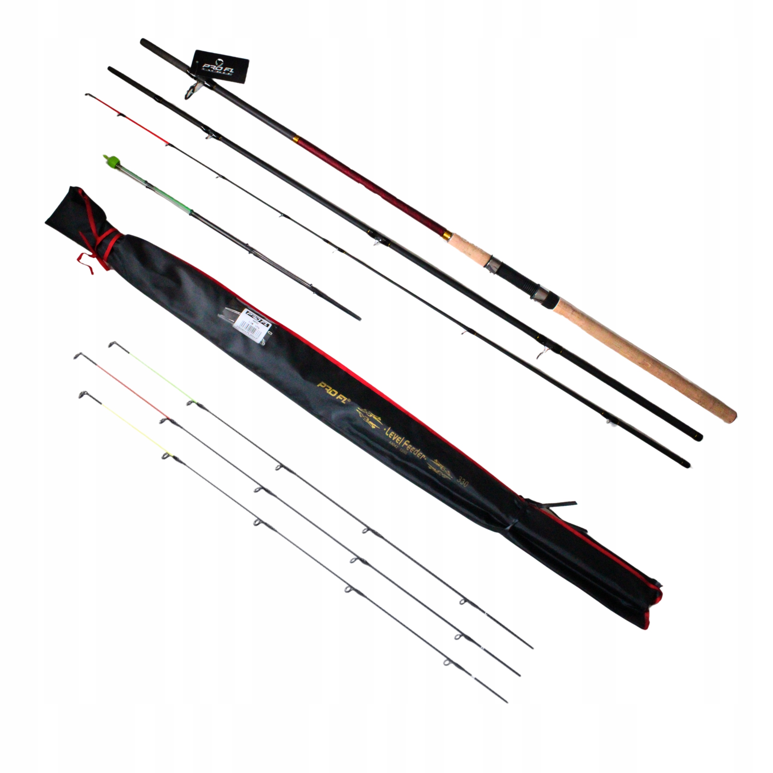 Wędka Feederowa Fl Level Feeder 330 120G Do Łowienia Na Rzekach Jeziorach