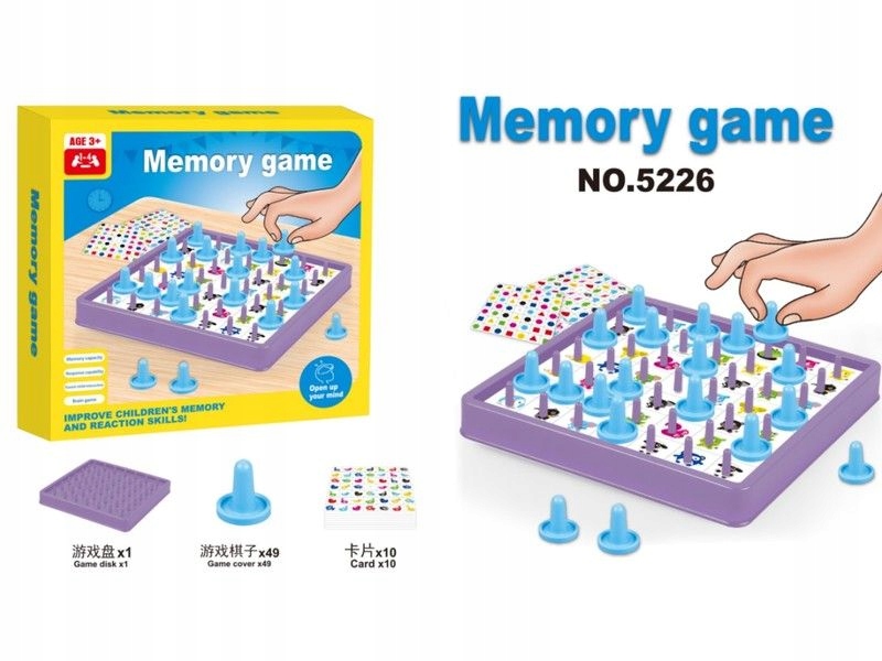 

Edukacyjna Gra Pamięciowa Na Pamięć Memory Pionki