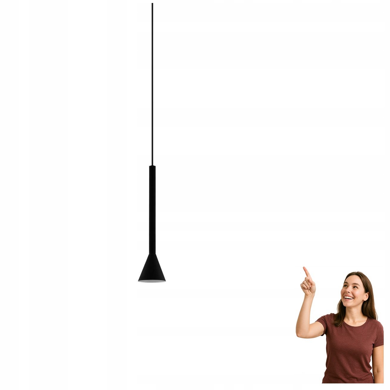 Závěsná kolejnicová lampa 1-fázová Tb Cortaderas 99759 Eglo