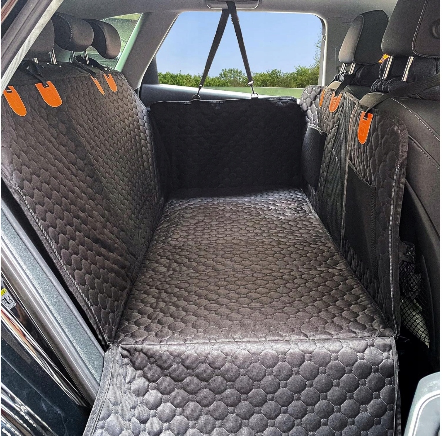 Wielofunkcyjna Wodoodporna Mata XL Dla Psa Do Samochodu Na Tylną Kanapę 4W1