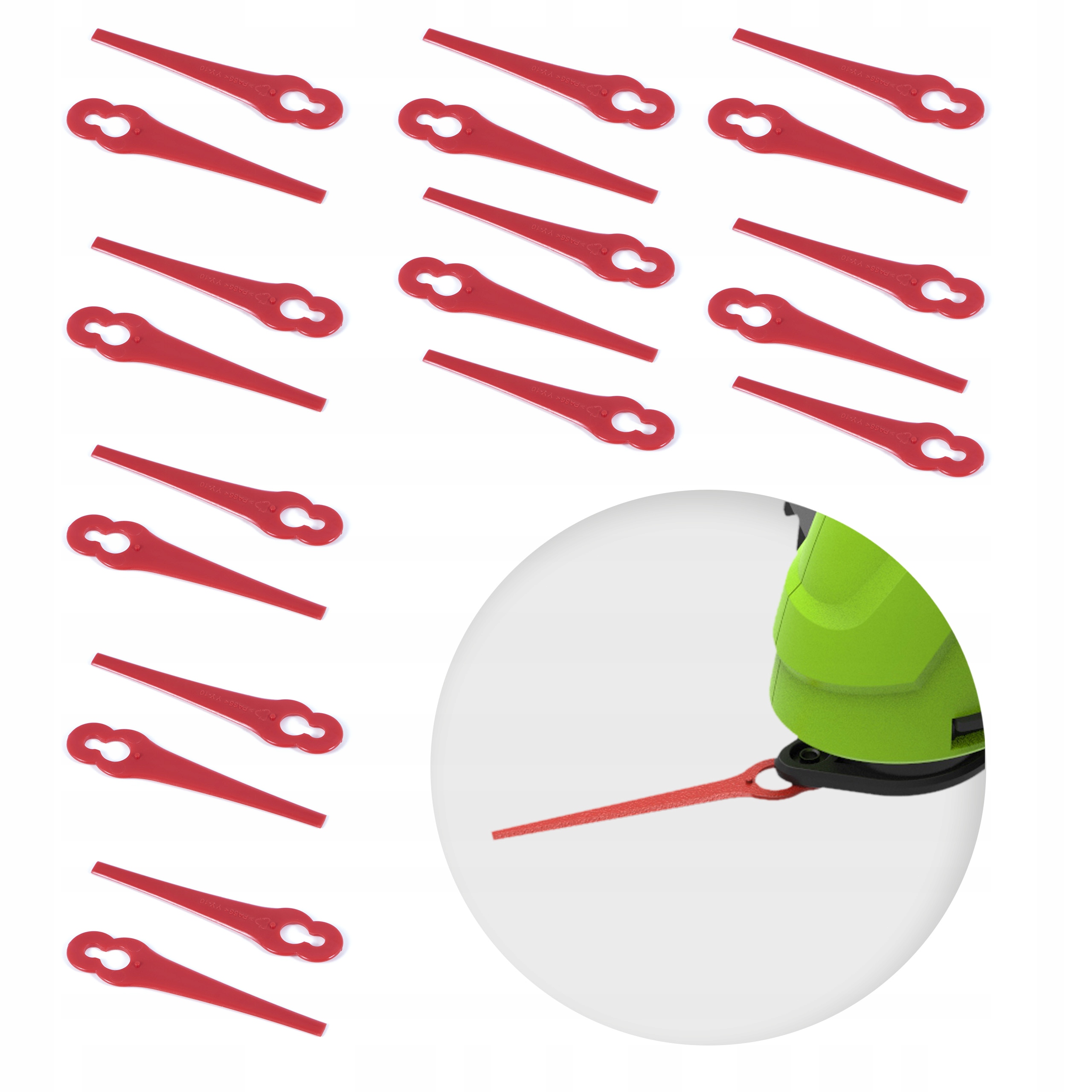 

Nożyki Tnące 20SZT Podkaszarka Parkside Prta 20-Li