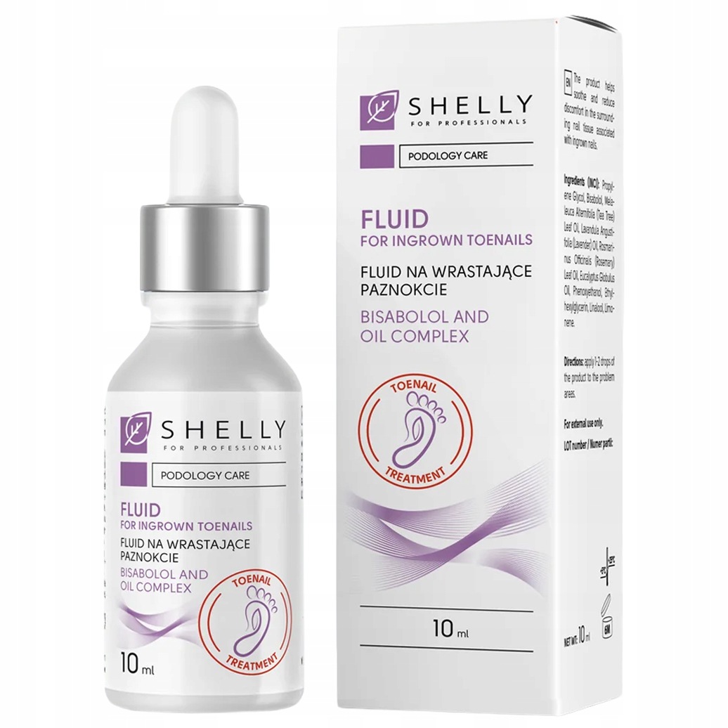 Shelly Fluid na zarůstající nehty Antibakteriální a protizánětlivý 10 ml
