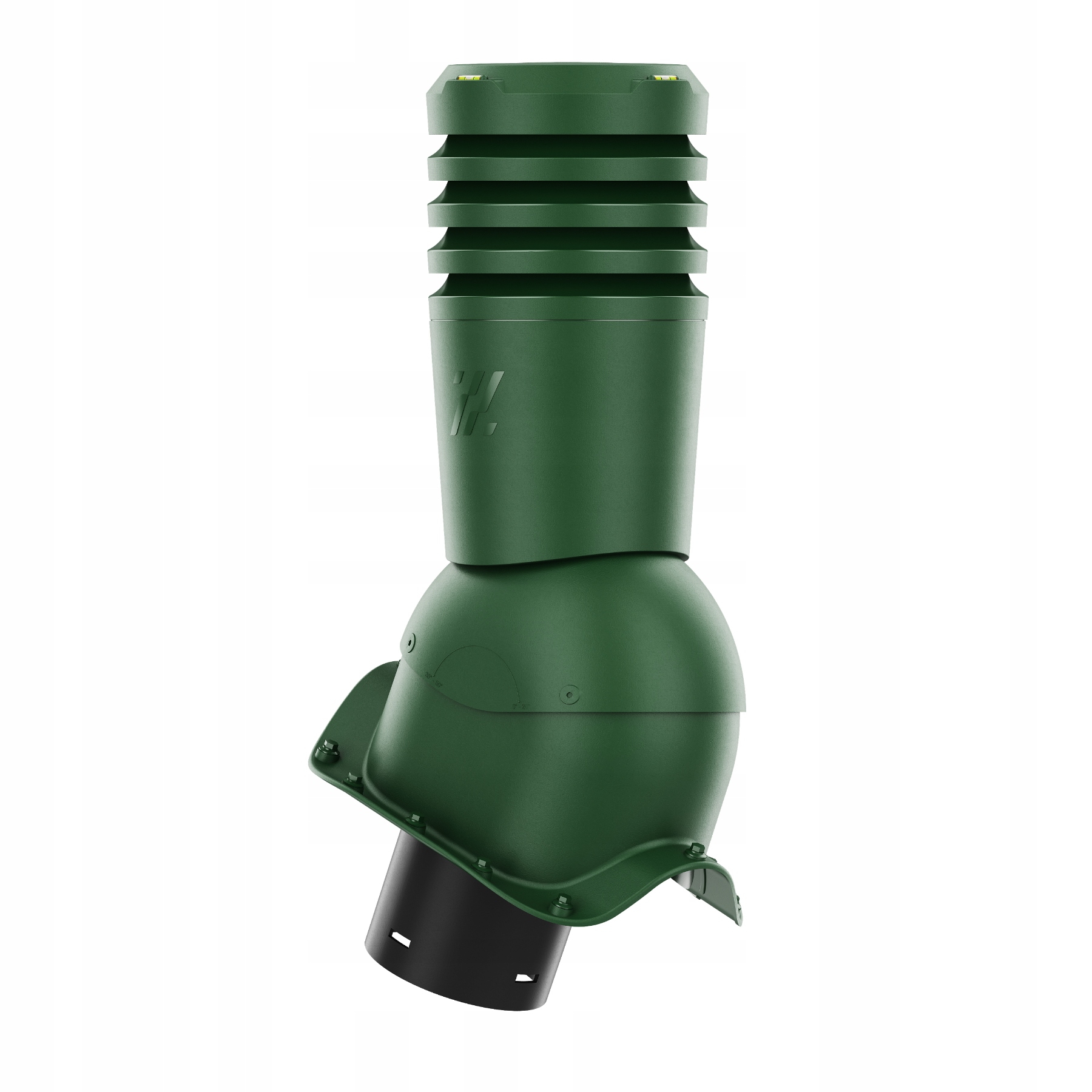 Větrací komín Ecoline fi150 pro vlnitou desku Zelený 6020