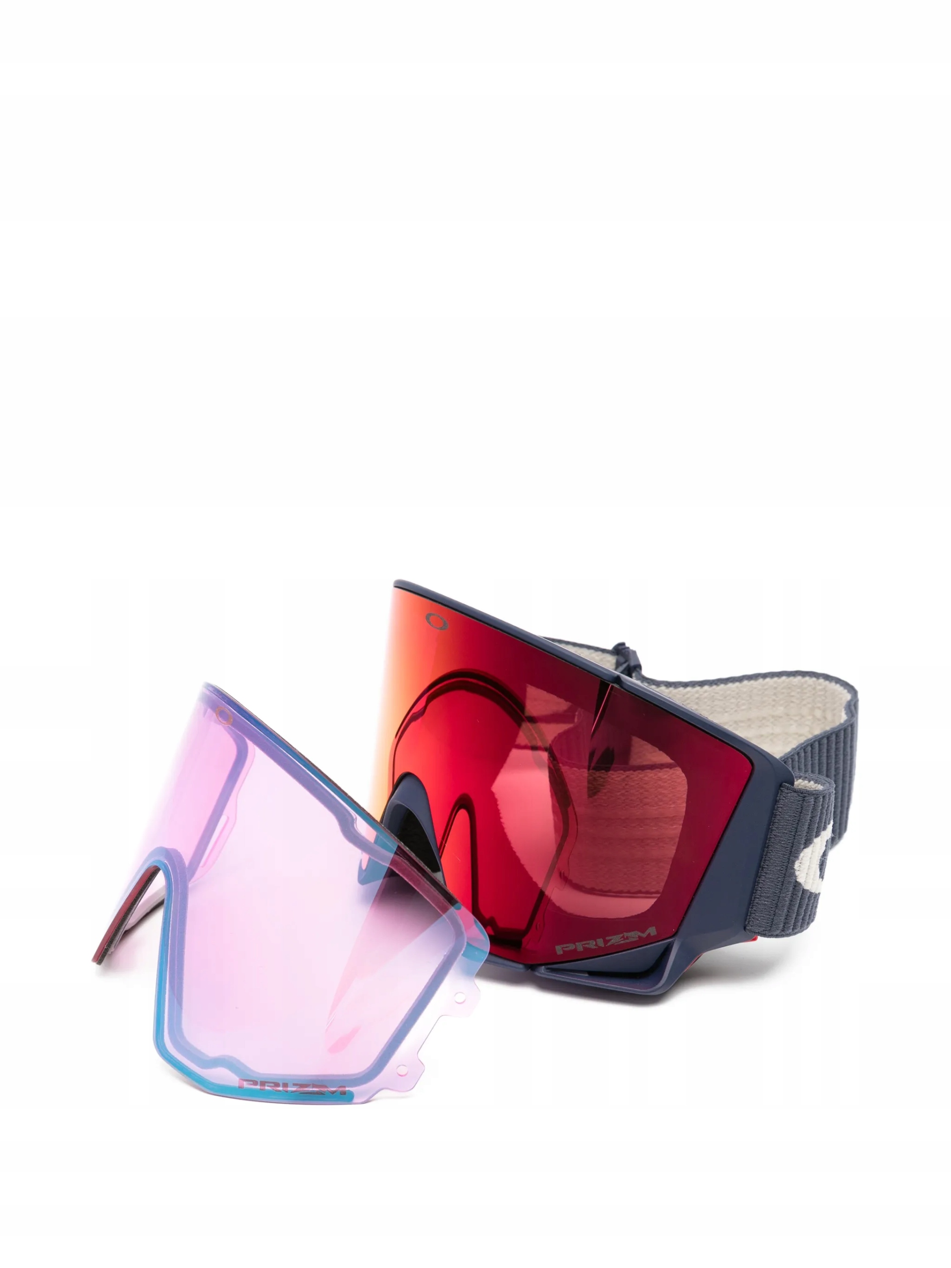 Gogle Oakley Flow Scape L Granátová/prizm torch S3 17%+ Prizm Iced S2 38%