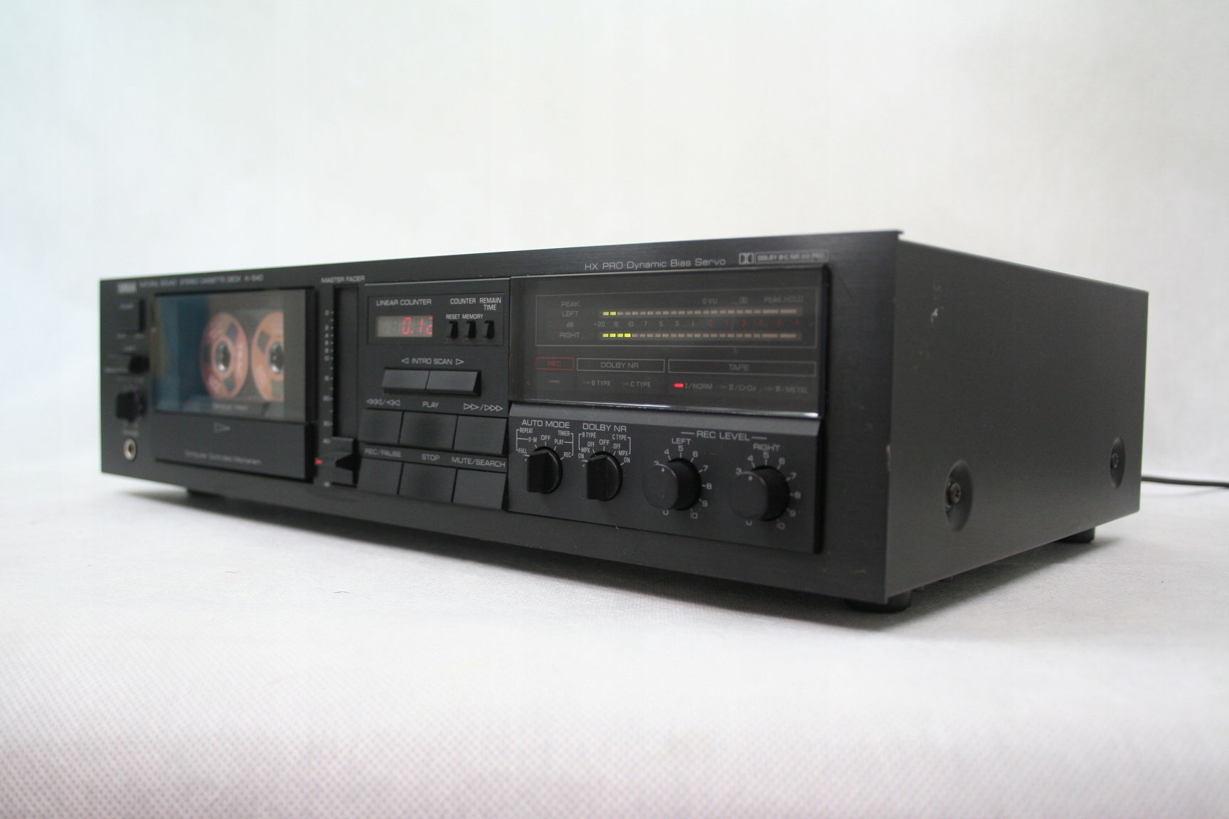 Magnetofon kasetowy YAMAHA K-540 czarny