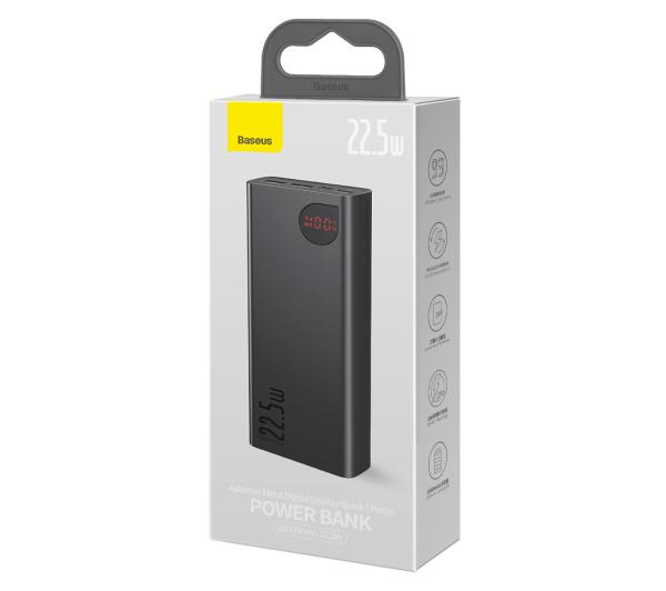 Powerbank Baseus Adaman 20000 mAh 22,5W PD QC 3.0 USB-C Lightning 2x USB Pojemność akumulatora 20000 mAh