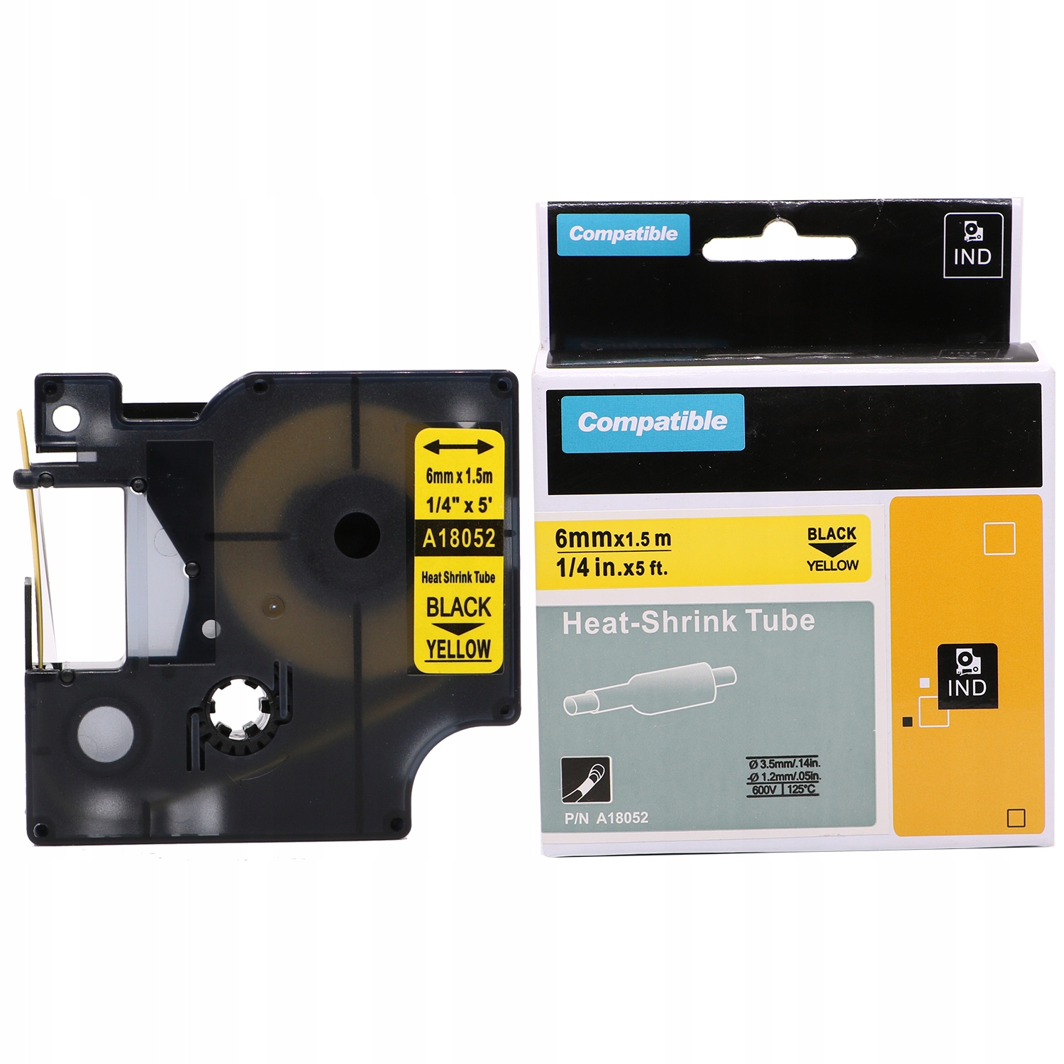 

Rurka do Dymo Rhino 18052 S0718270 6mm Żółta