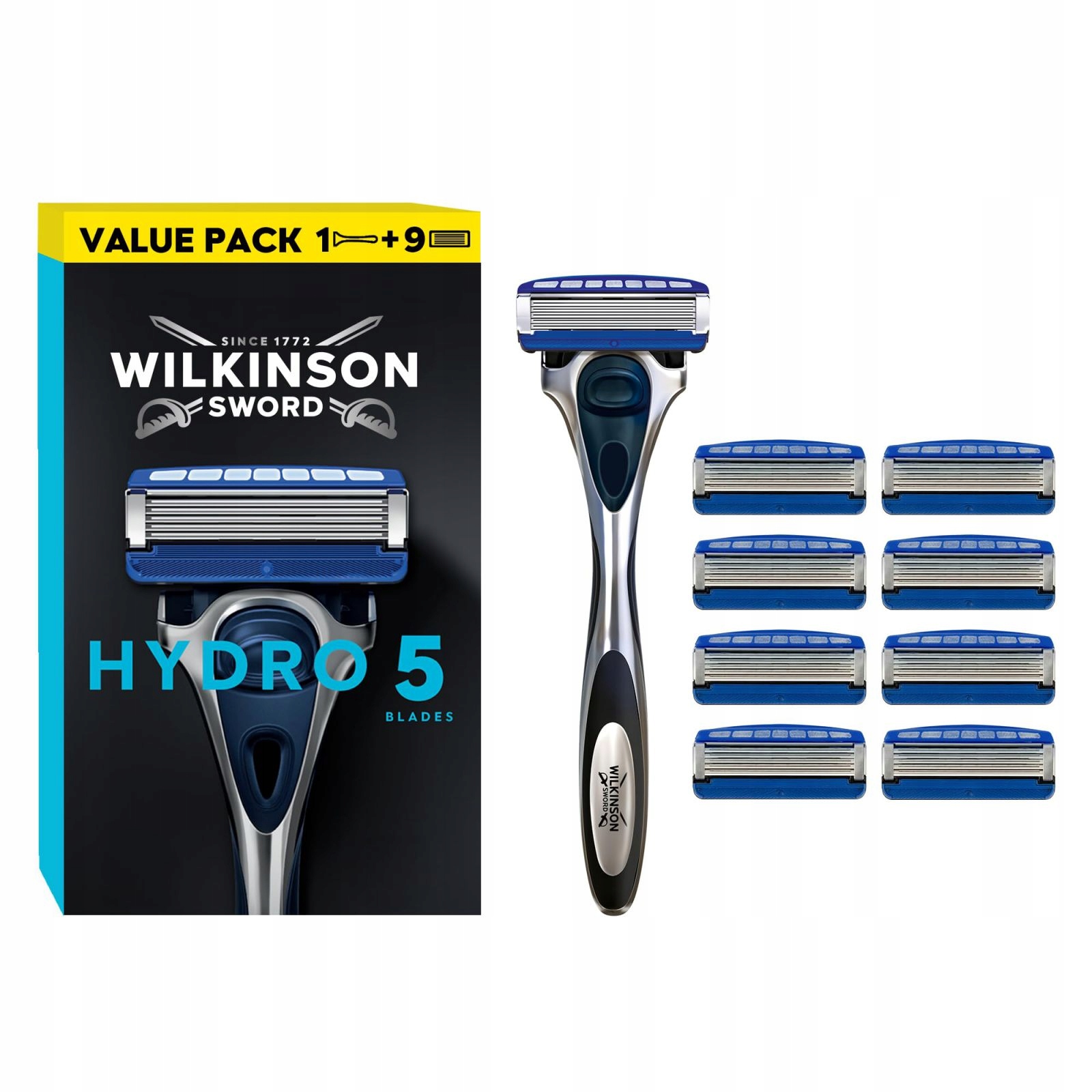Holící Strojek Hydro 5 Skin Protection 9 Hlavic