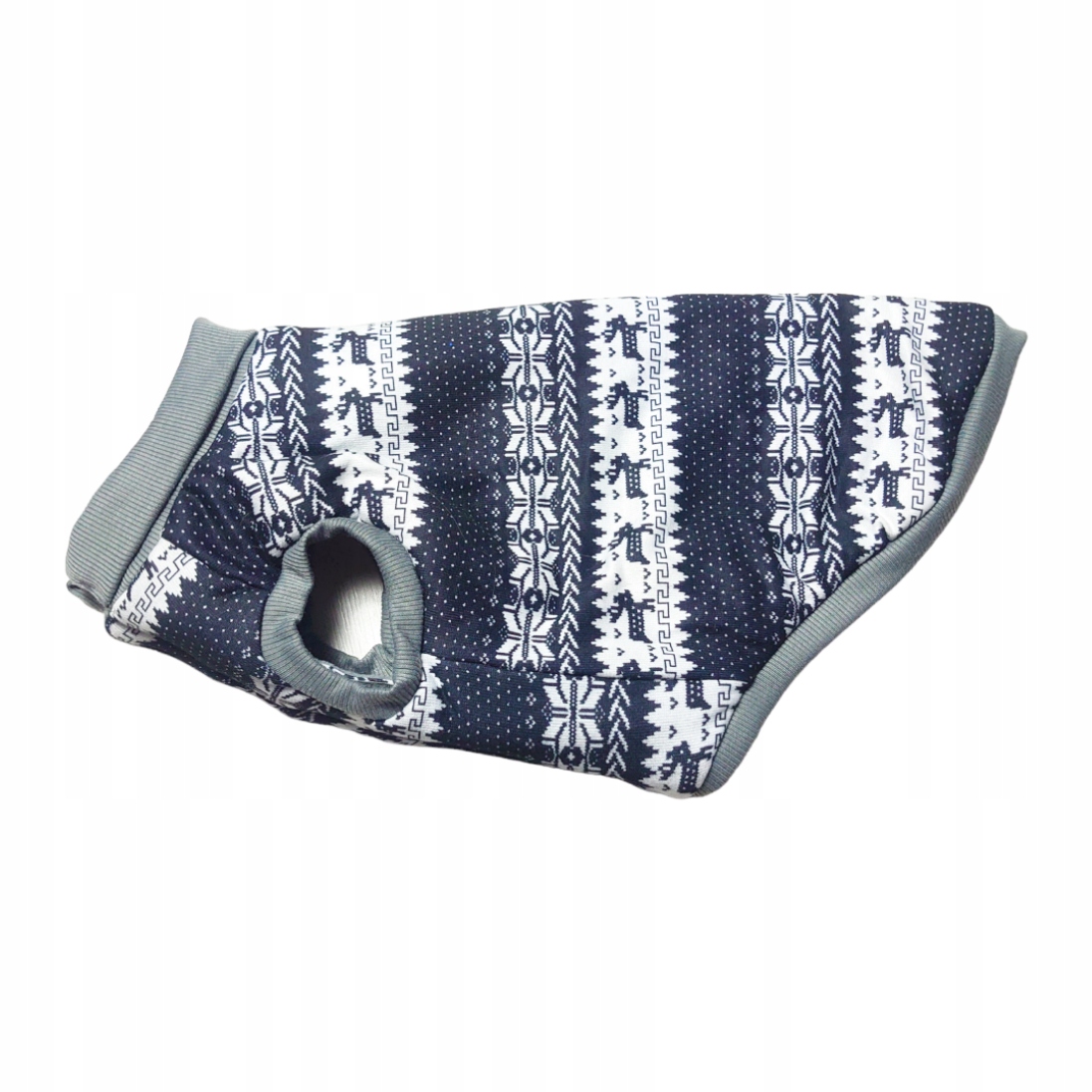 Levně Svetr pro psa s norským vzorem 30 cm