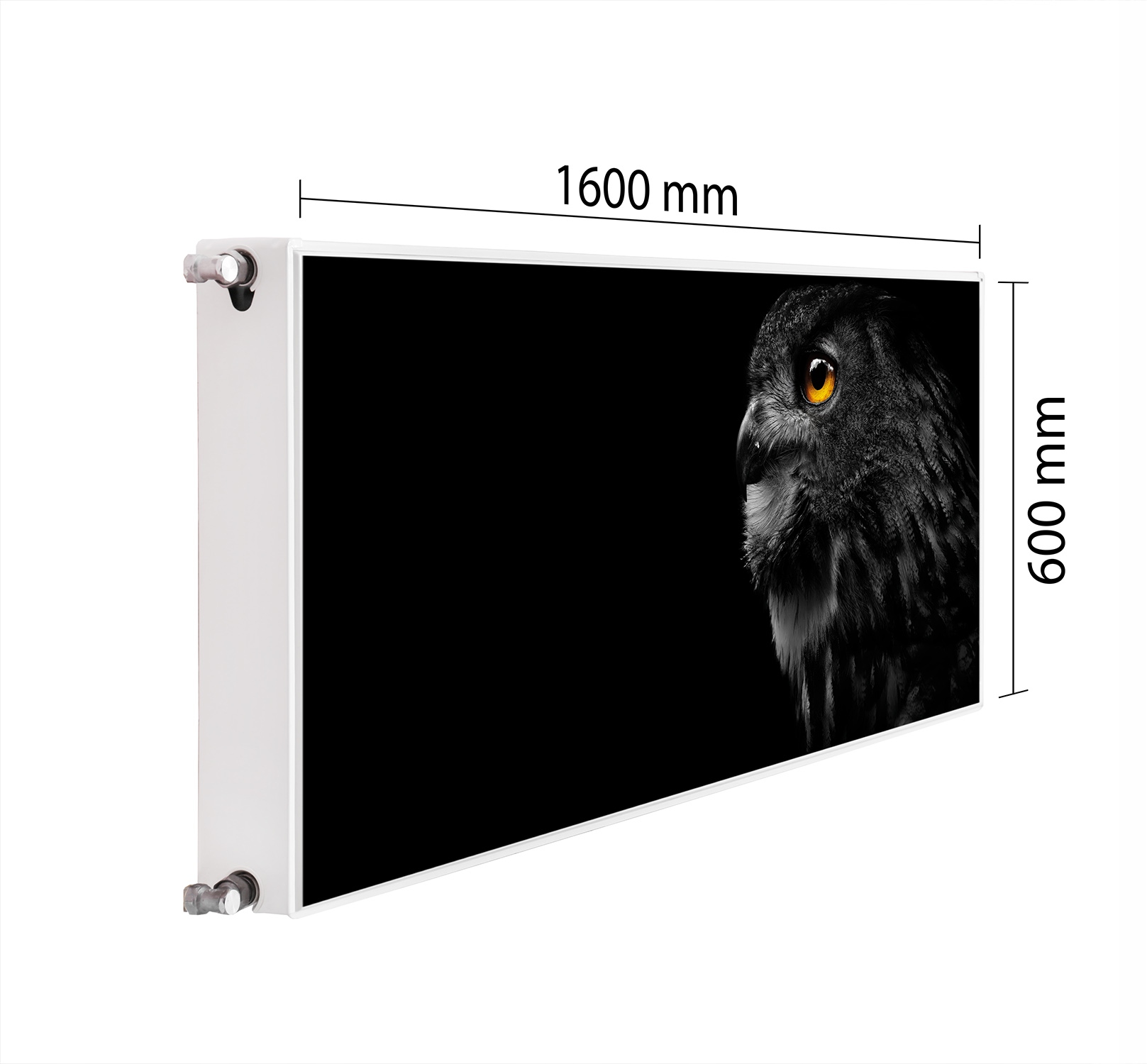 Magnetická Krytka Na Radiátor 160x60 Sova Podložka Magnet