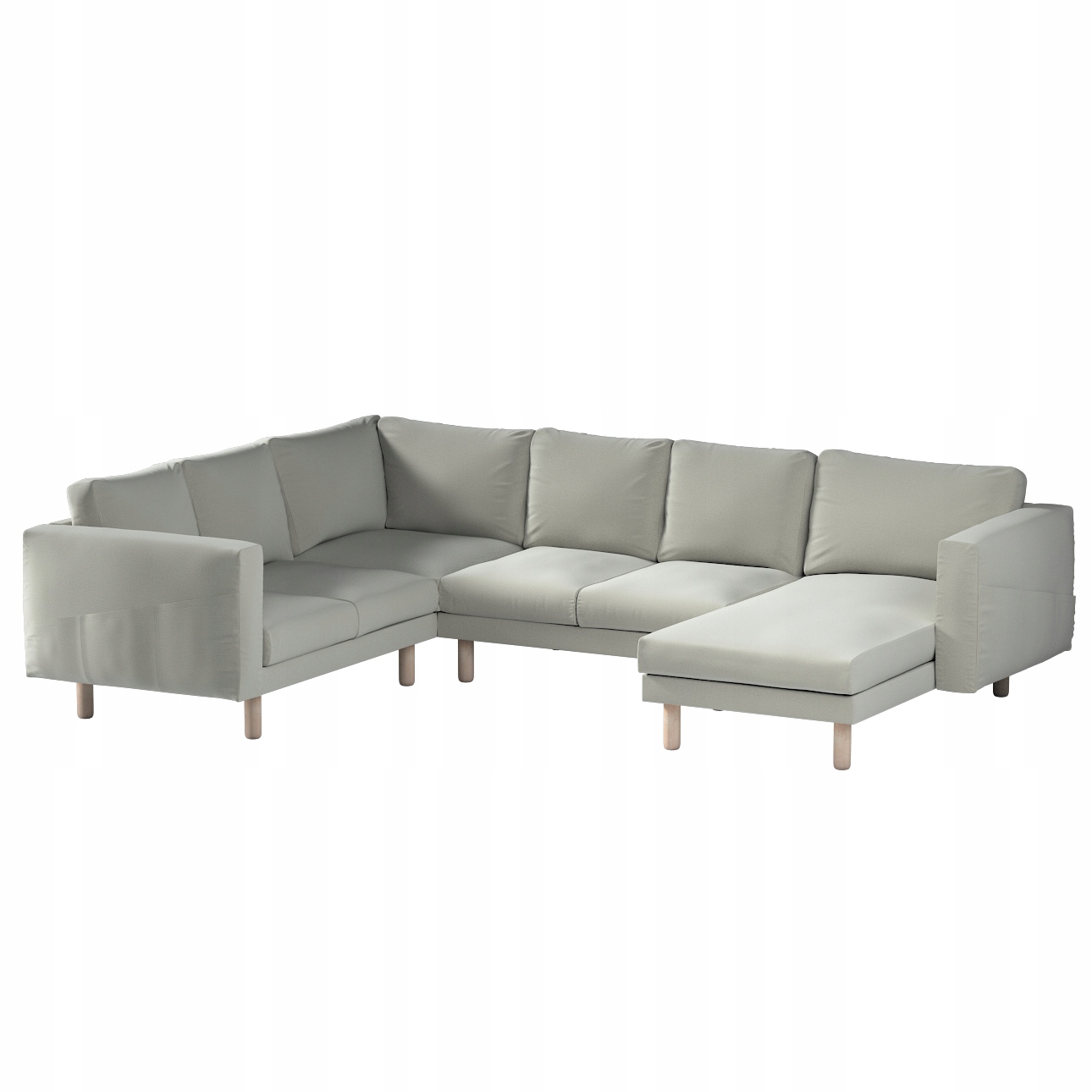 Dekoria potah na 5místnou pohovku Norsborg Ikea, zelený