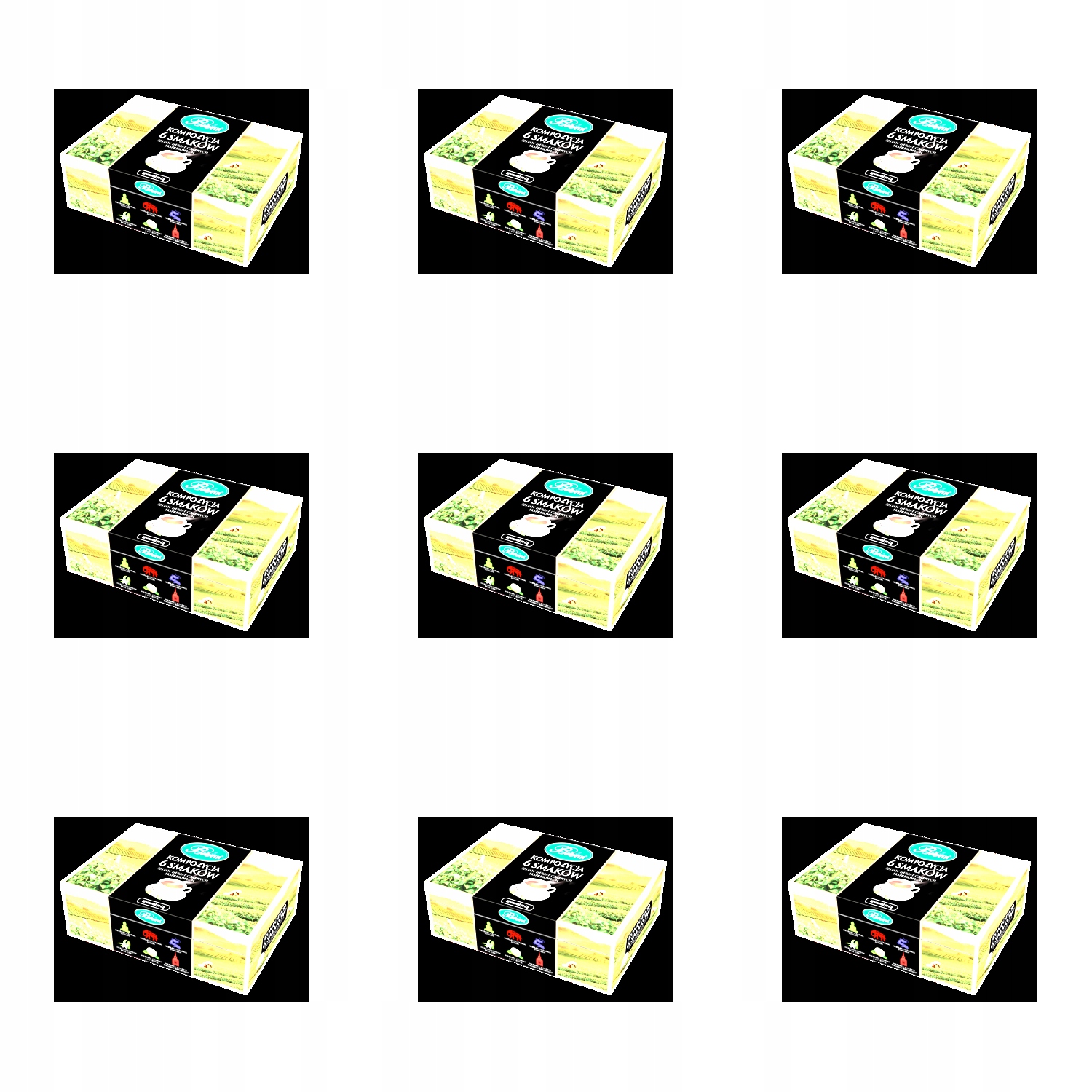 9x Bifix her czarna 6 smaków 60tb