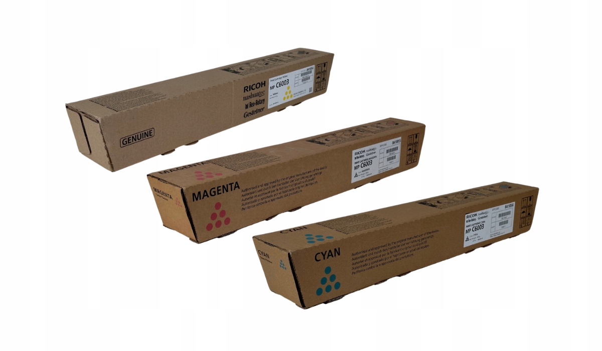 Toner Ricoh Mp C6003 Cmy Originál 3x 841854 841855 841856 c4503 c5503