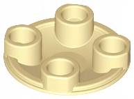 

Lego 2654 tile plytka 2x2 okrągła piaskowy 1 szt N