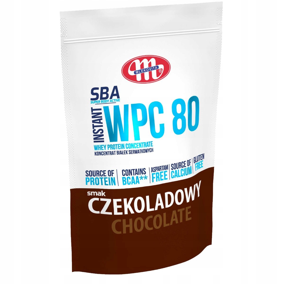 Протеин SBA Milkovita WPC 80 700г шоколадный