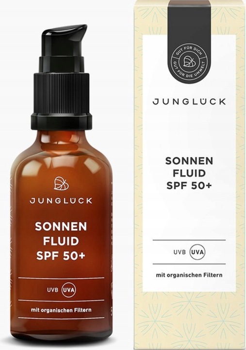 Balsam przeciwsłoneczny do twarzy Jungluck Sonnen Fluid 50+ Spf