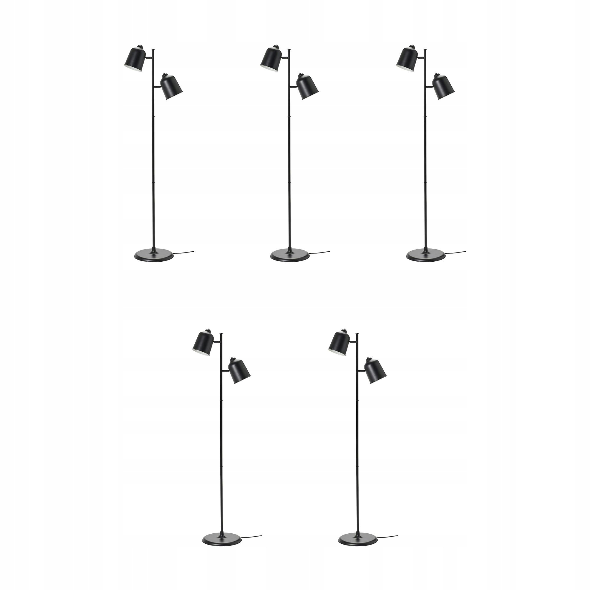 5 szt. Kloving Lampa podłogowa antracyt