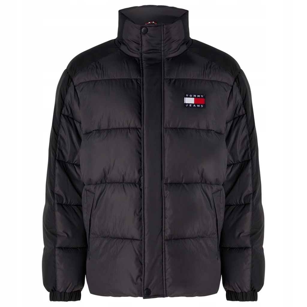 Péřová bunda Tommy Jeans Tonal Badge DM0DM15121