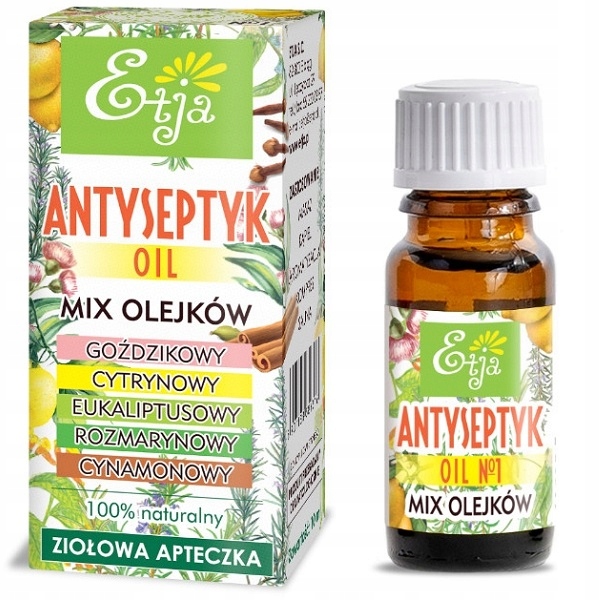 Mix Olejków Eterycznych ANTYSEPTYCZNY 10ml ETJA