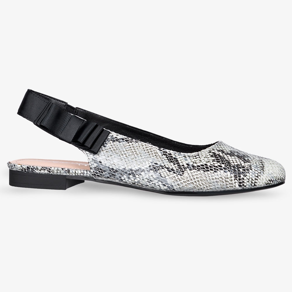 BALERINY BUTY DAMSKIE Z ODKRYTĄ PIĘTĄ PŁASKIE r 40 Oryginalne opakowanie producenta pudełko