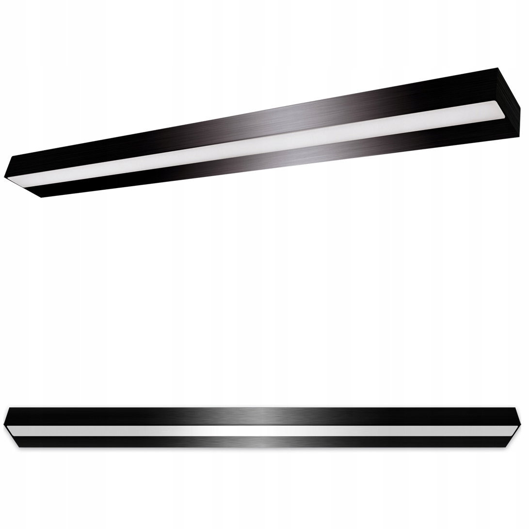 Led Koupelnové Svítidlo 14W Nad Zrcadlo Obraz Černé IP44 60 cm Hliník