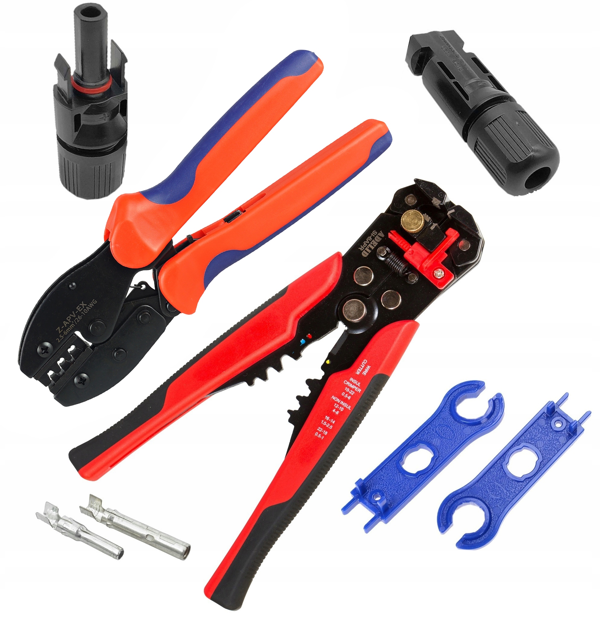 

Zaciskarka Klucze Ściągacz MC4 Pv Zestaw Solar