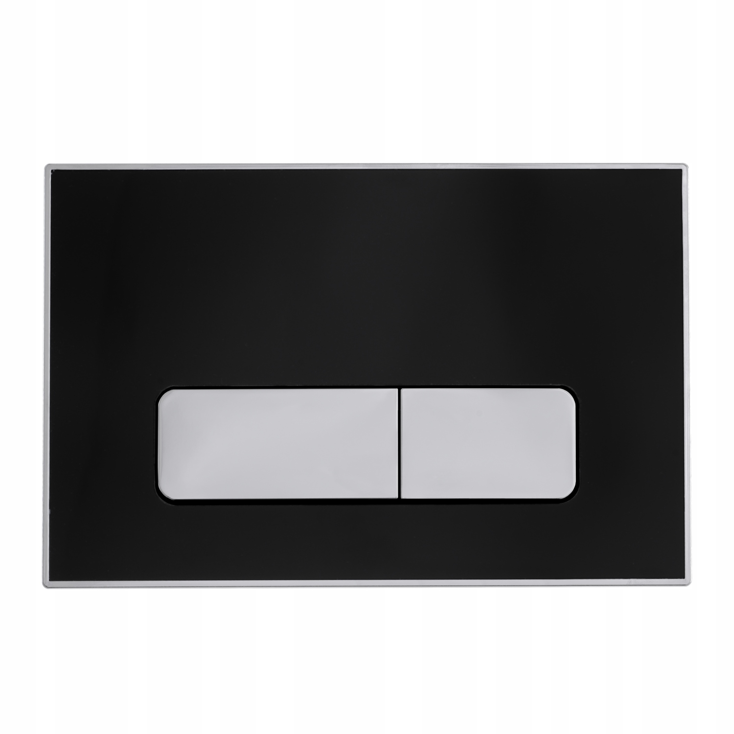 Balneo Splachovací Tlačítko Pro Wc Z Nerezového Sálu Ixo Černé Pro Splachovač