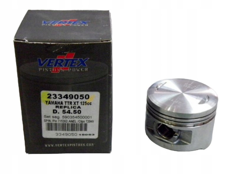 Vertex Piest Yamaha Xt 125R (XT125), Ttr 125
