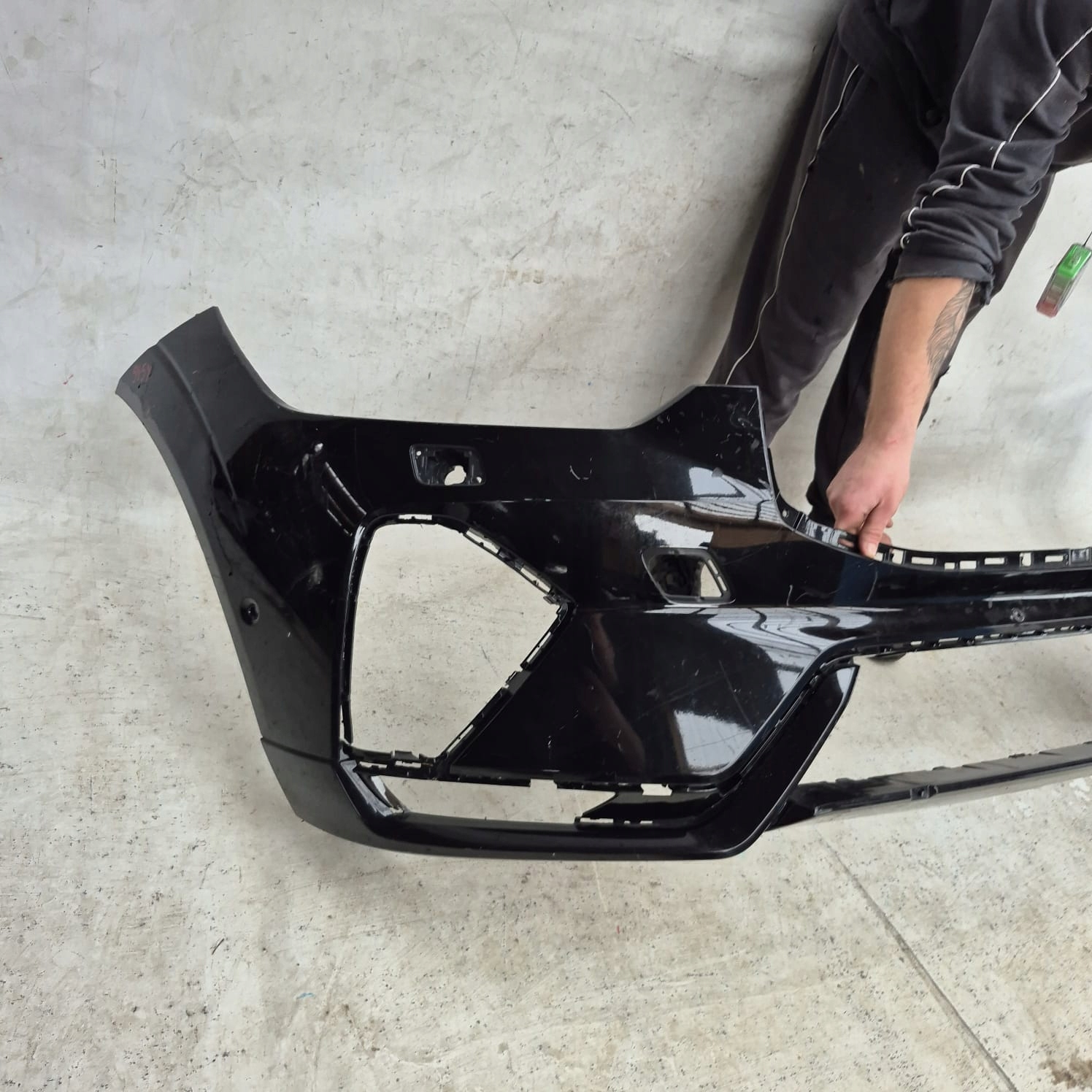 VOLVO XC60 II 2 R-design LIFT 21-> bumper front front SPR 6XPDC 32234958