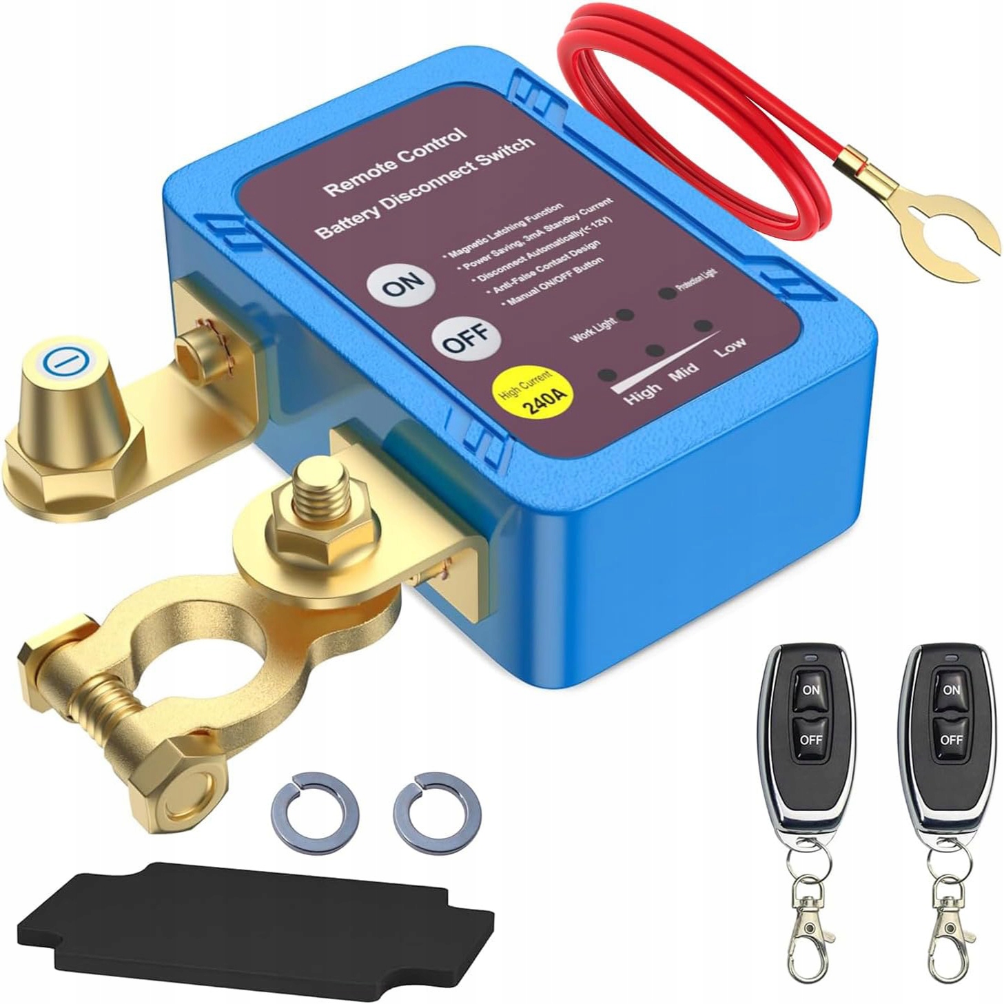 Dálkový Automatický Vypínač Pro Systémy 12V 24V S Nízkou Spotřebou Energie