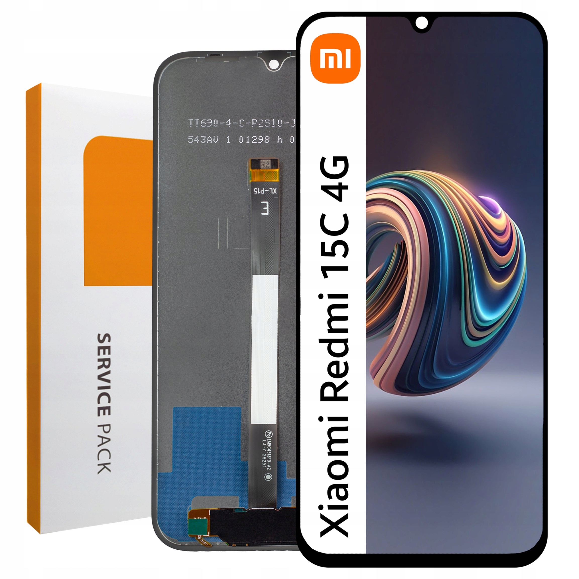 25078RA3EA LCD pro Redmi 15C 4G Service Pack Matrix Originál Zila