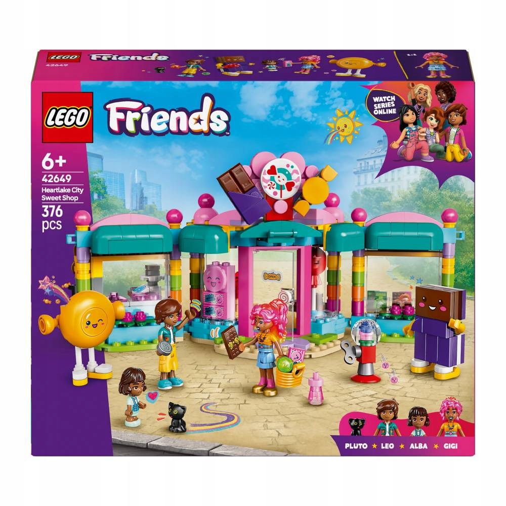 Lego 42649 Friends Obchod s bonbóny v městečku Heartlake