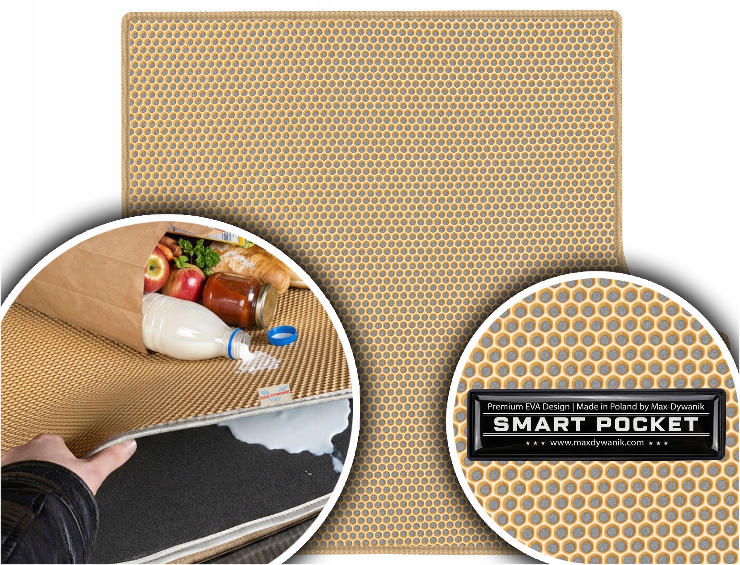 Mitsubishi Pajero Sport I 1999 Vložka do zavazadlového prostoru Eva Smart Pocket Béžová
