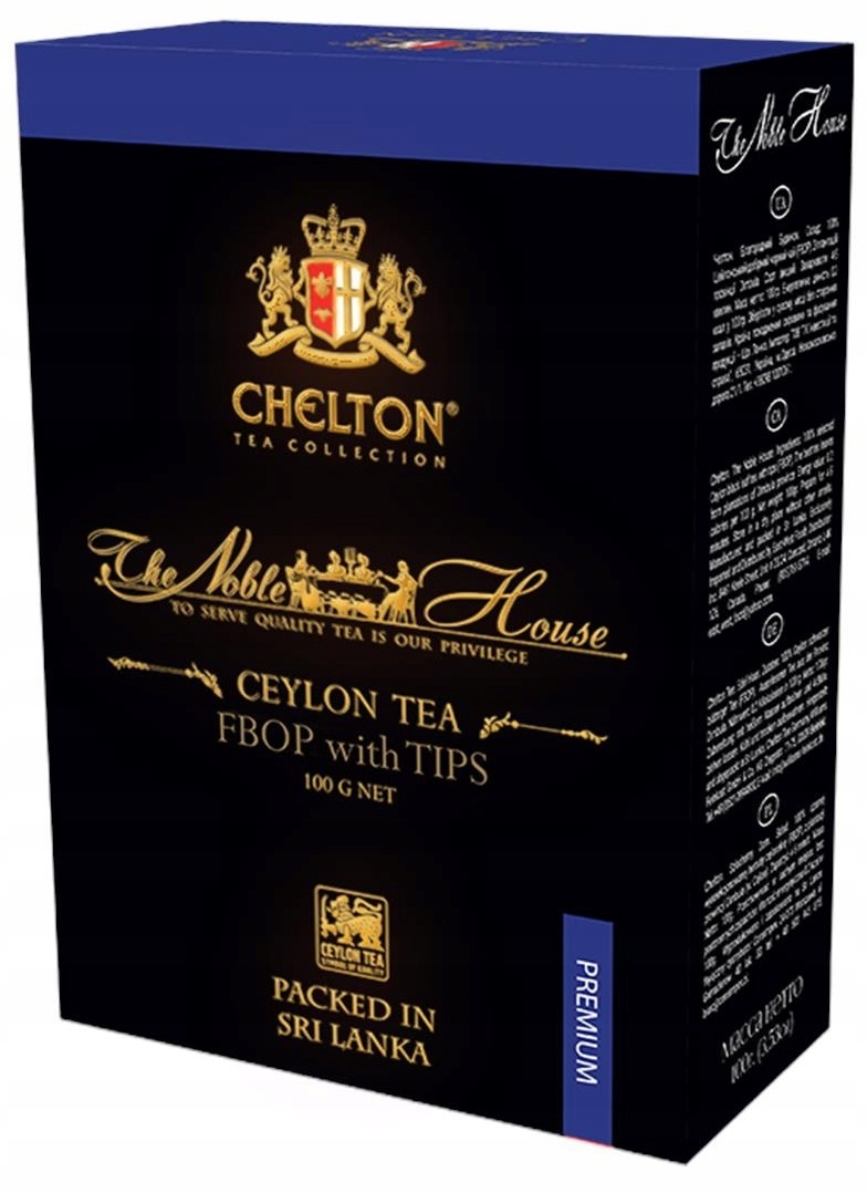 Levně Chelton Noble House čaj Fbop s Tipy 100 g