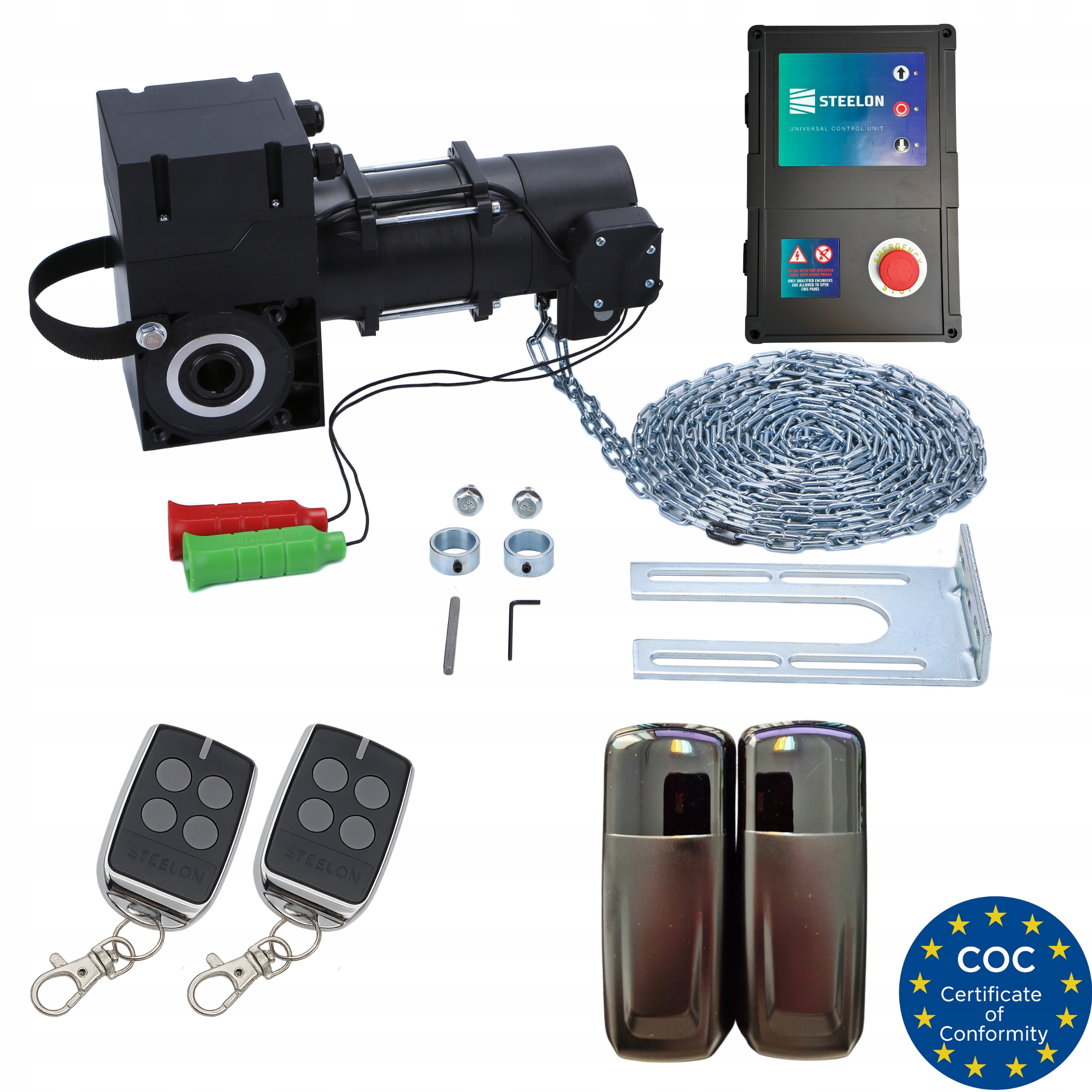 Pohon Steelon Indus Ind 70 DC pre priemyselné garážové brány